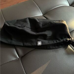 Figs Black Modern - Classic Scrub Cap with Buttonholes